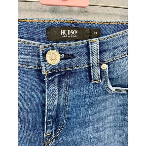 Hudson Mid-Rise Nico  Super Skinny Jeans - Picture 4 of 10